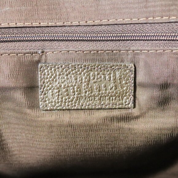 90s Jean Paul Gaultier Landmarks Leather Bag with JPG Bag Charm - Picture 10 of 15